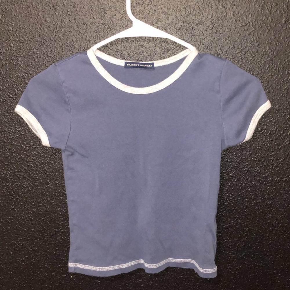 navy blue shirt